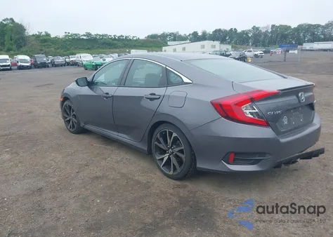 2020 Honda Civic Sport from USA, damaged, VIN 19XFC2F88LE213607
